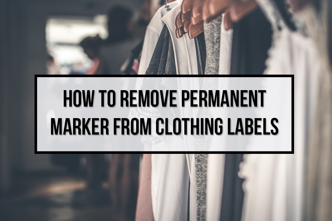 How to Remove Permanent Ink from Clothing Labels