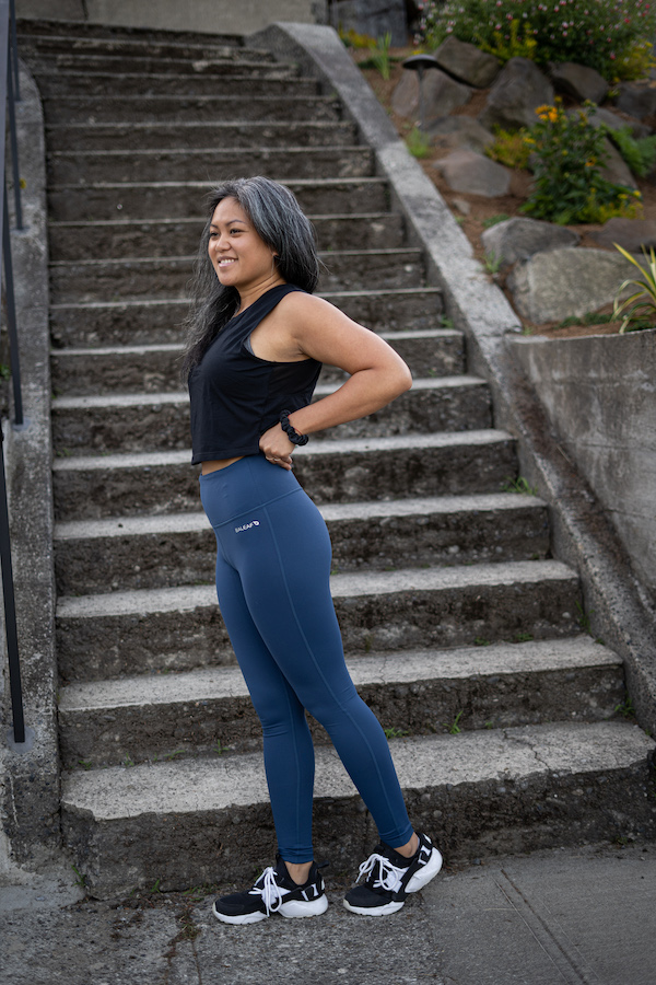 baleaf high rise leggings review tug pants