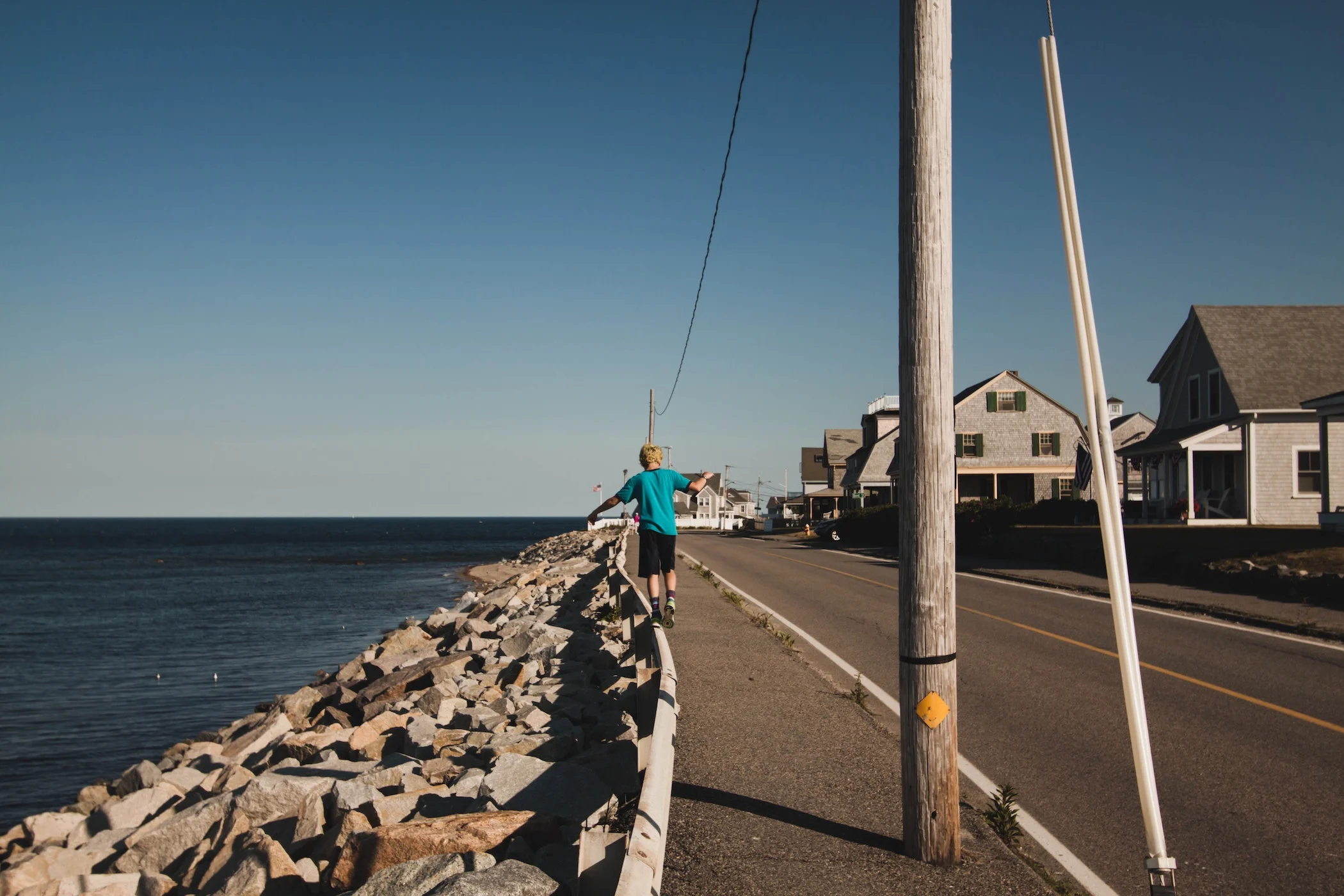 nantucket board walk beach