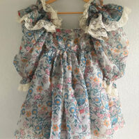 Selkie Sugarfrill Dress in For Lamour print